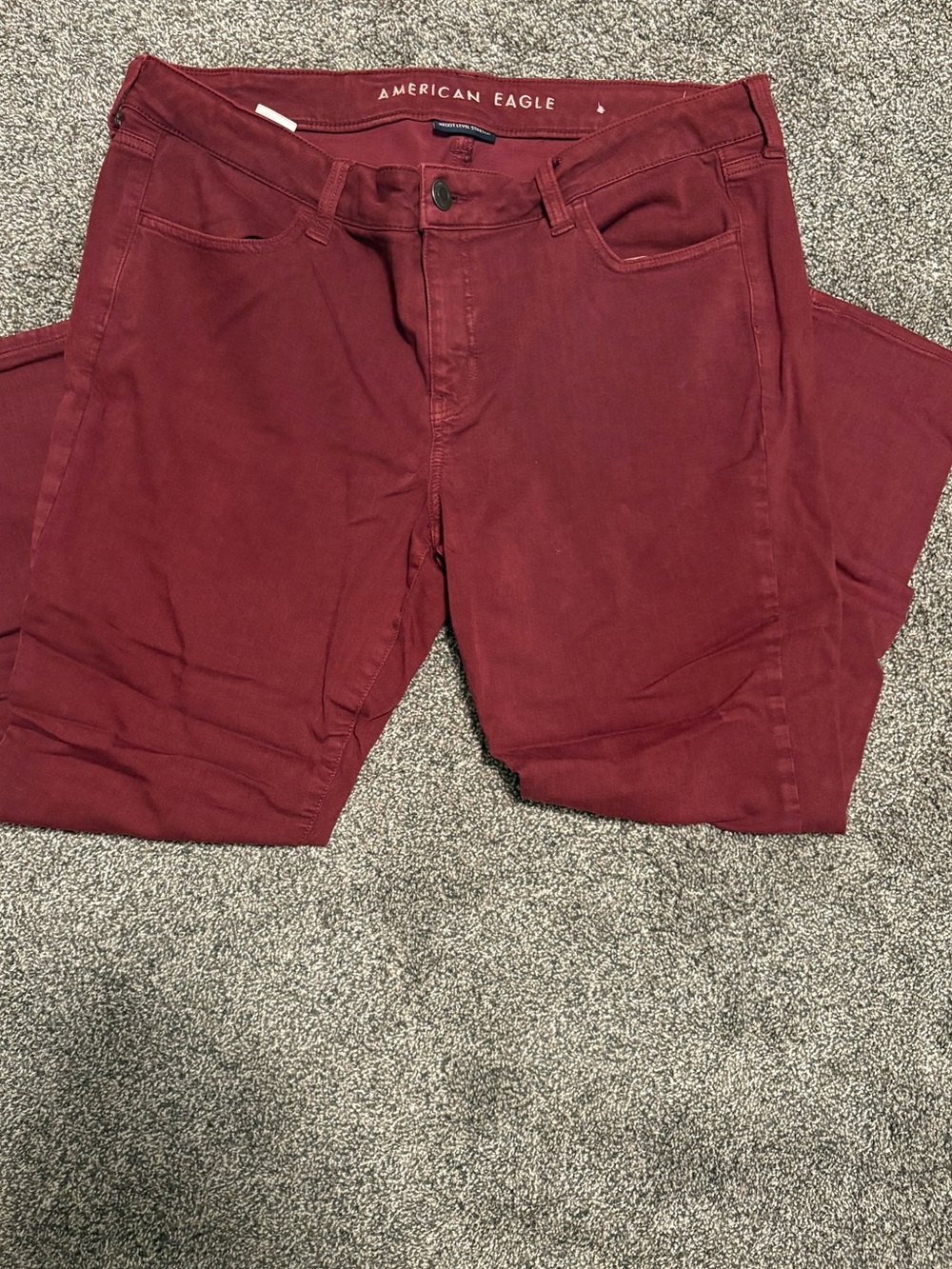 American Eagle Outfitters Women’s Wine Skinny Jeans
